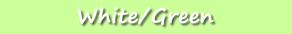 白・グリーン系